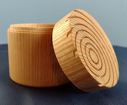 Perferated Lidded Pot