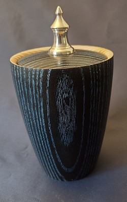 Ash Lidded Pot